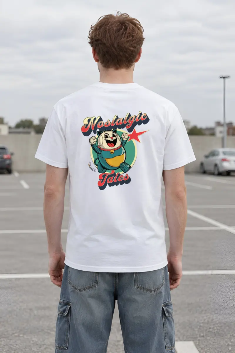 "Nostalgic Tales" Heavyweight Unisex Crewneck T-shirt