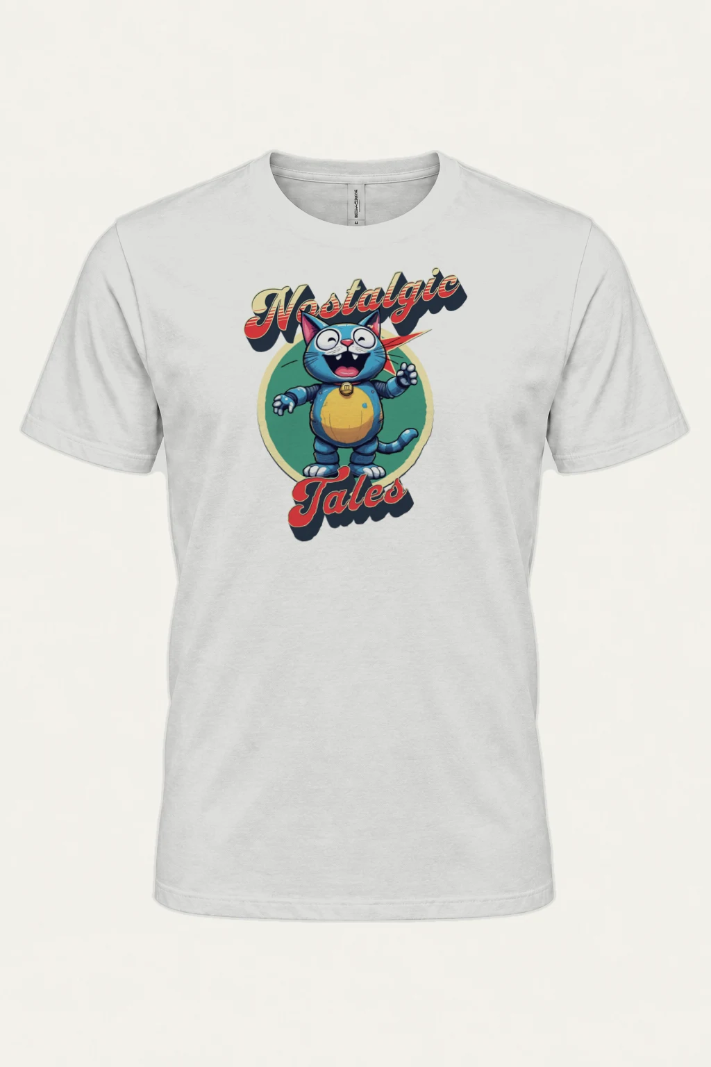 "Nostalgic Tales" Heavyweight Unisex Crewneck T-shirt | Gildan 5000