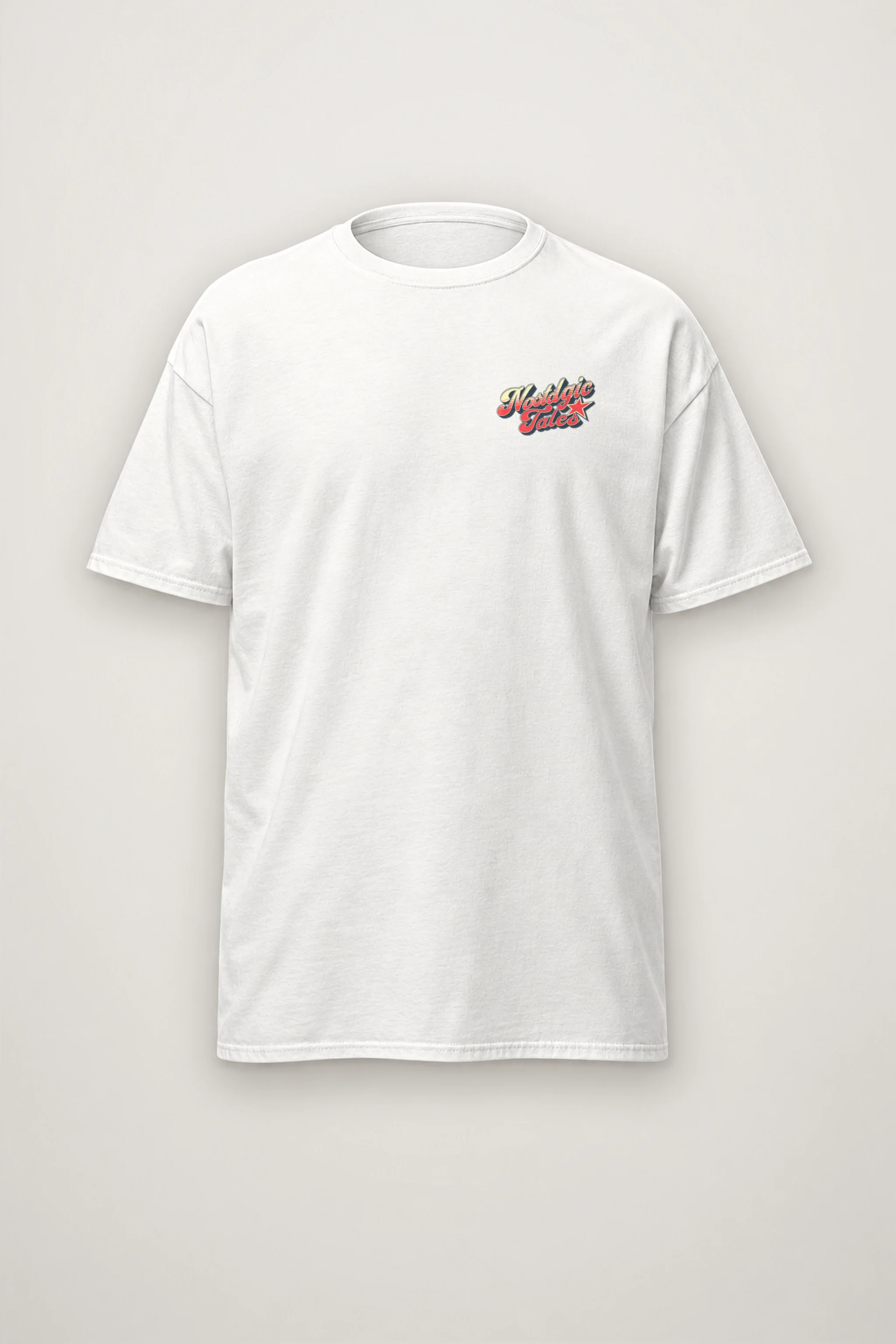 "Nostalgic Tales" Heavyweight Unisex Crewneck T-shirt