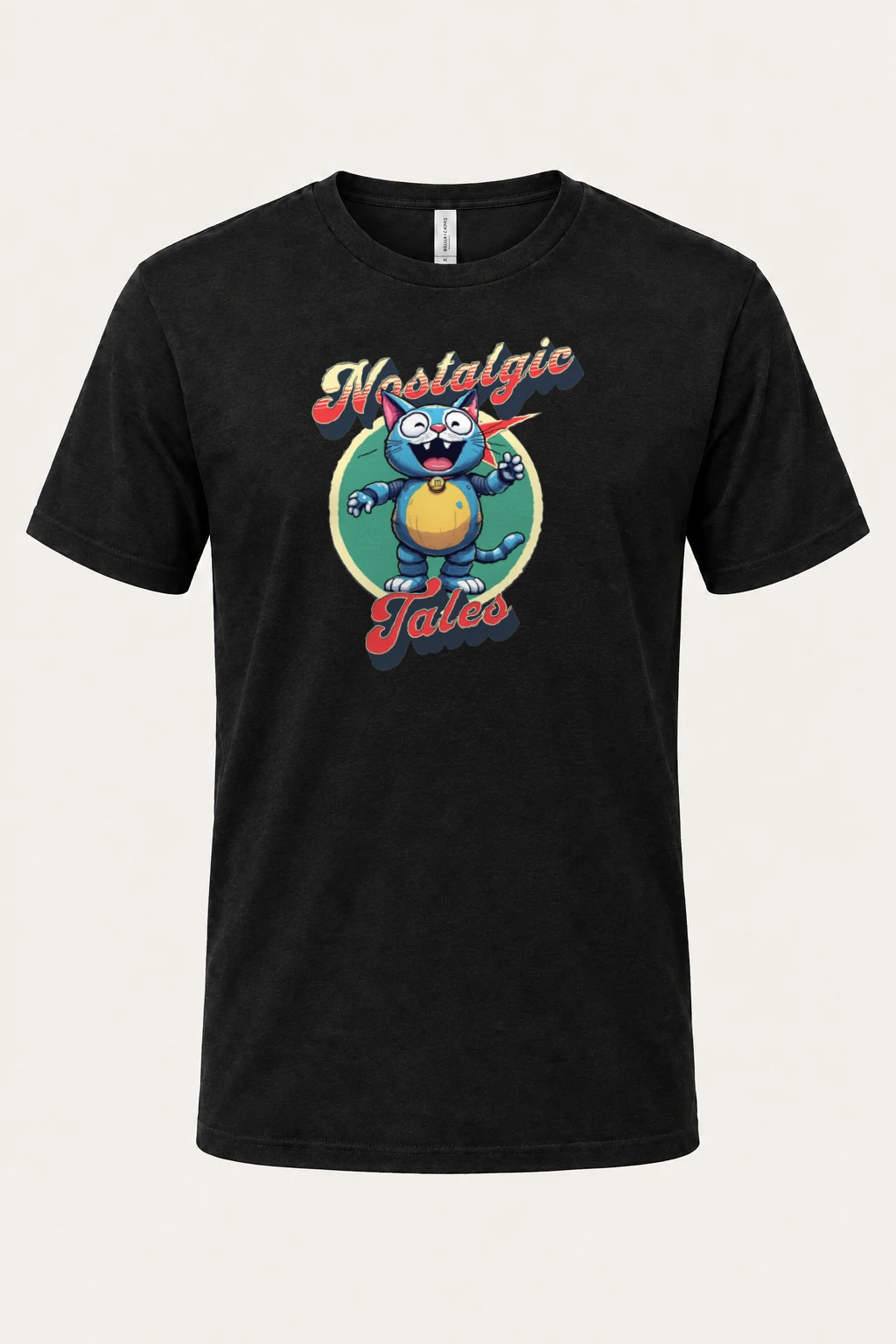 "Nostalgic Tales" Heavyweight Unisex Crewneck T-shirt | Gildan 5000
