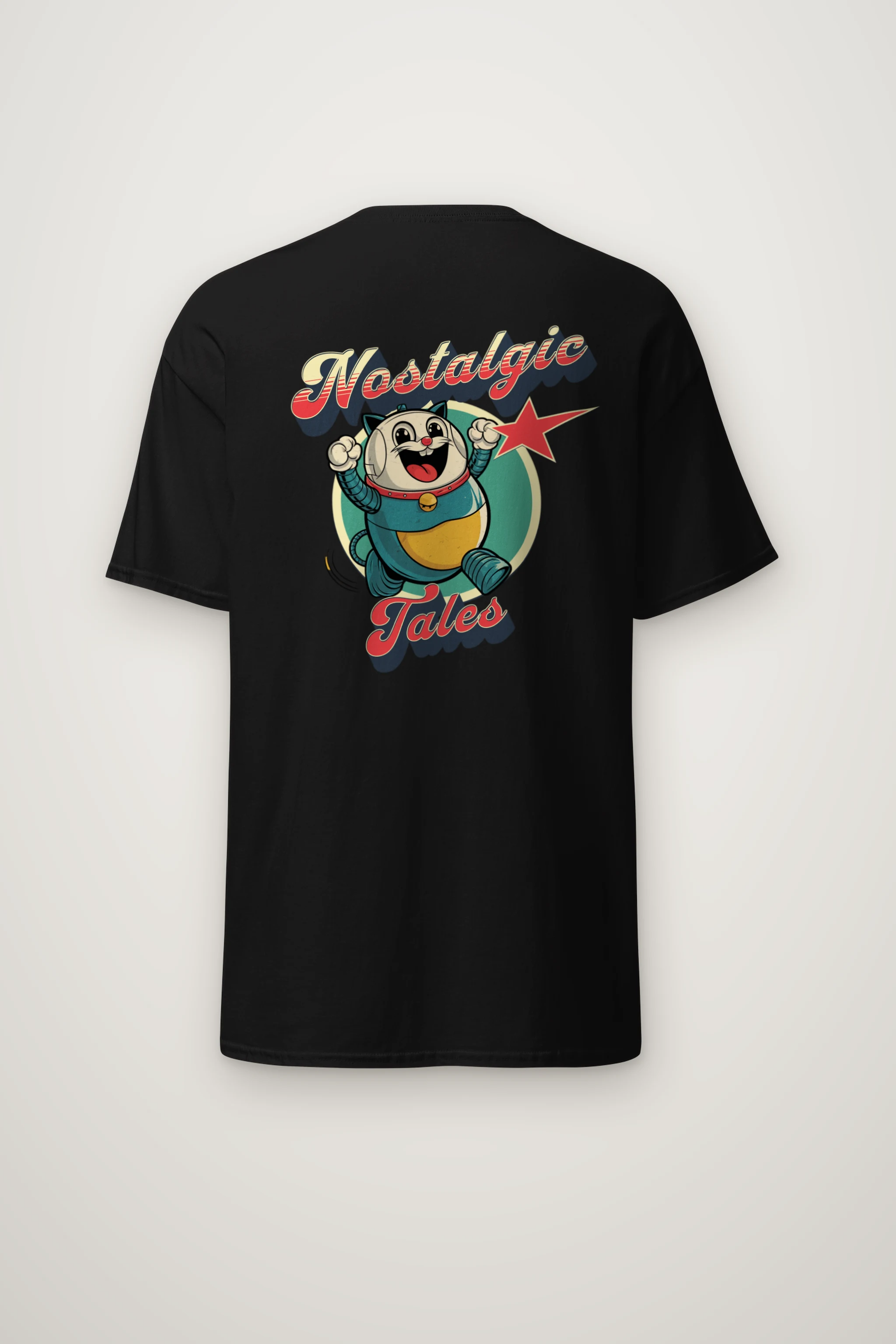 "Nostalgic Tales" Heavyweight Unisex Crewneck T-shirt