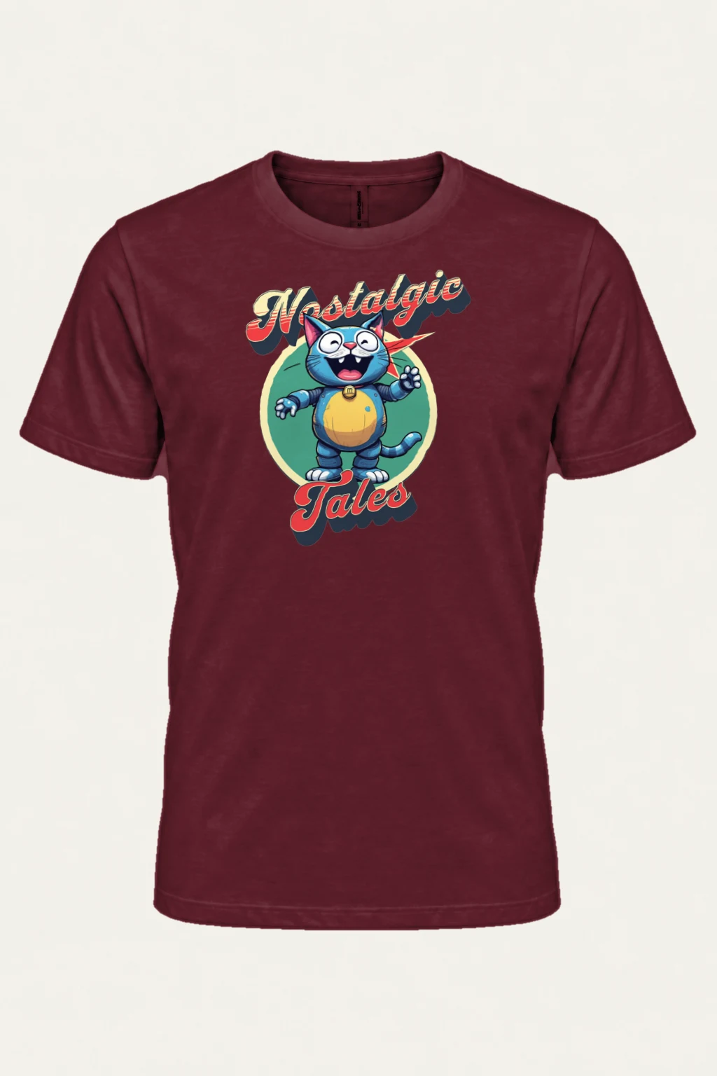 "Nostalgic Tales" Heavyweight Unisex Crewneck T-shirt | Gildan 5000