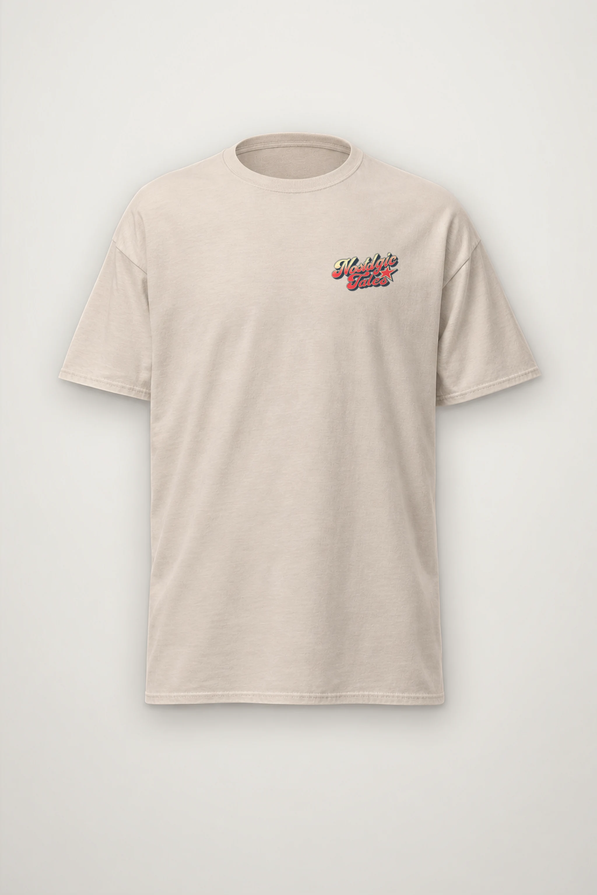"Nostalgic Tales" Heavyweight Unisex Crewneck T-shirt