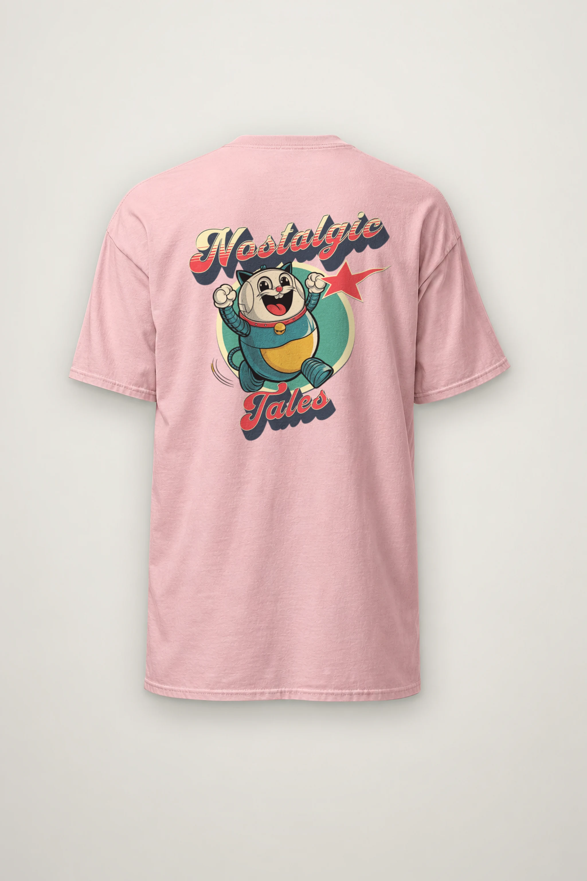 "Nostalgic Tales" Heavyweight Unisex Crewneck T-shirt