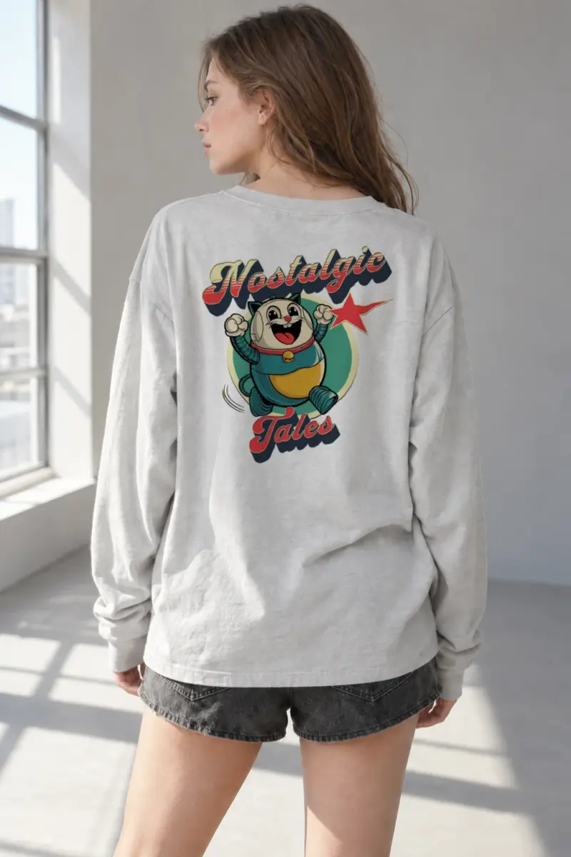 "Nostalgic Tales" Unisex Longsleeve T-shirt | Gildan 2400
