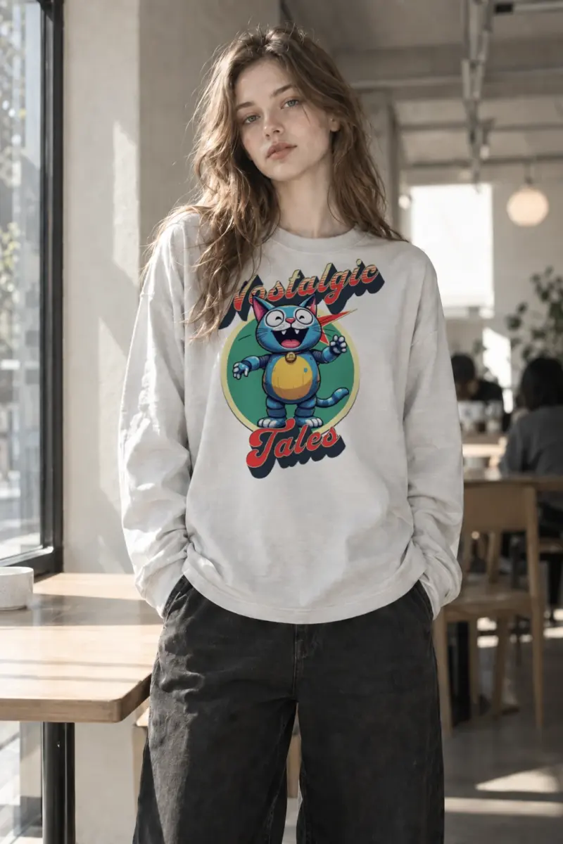 "Nostalgic Tales" Unisex Longsleeve T-shirt | Gildan 2400