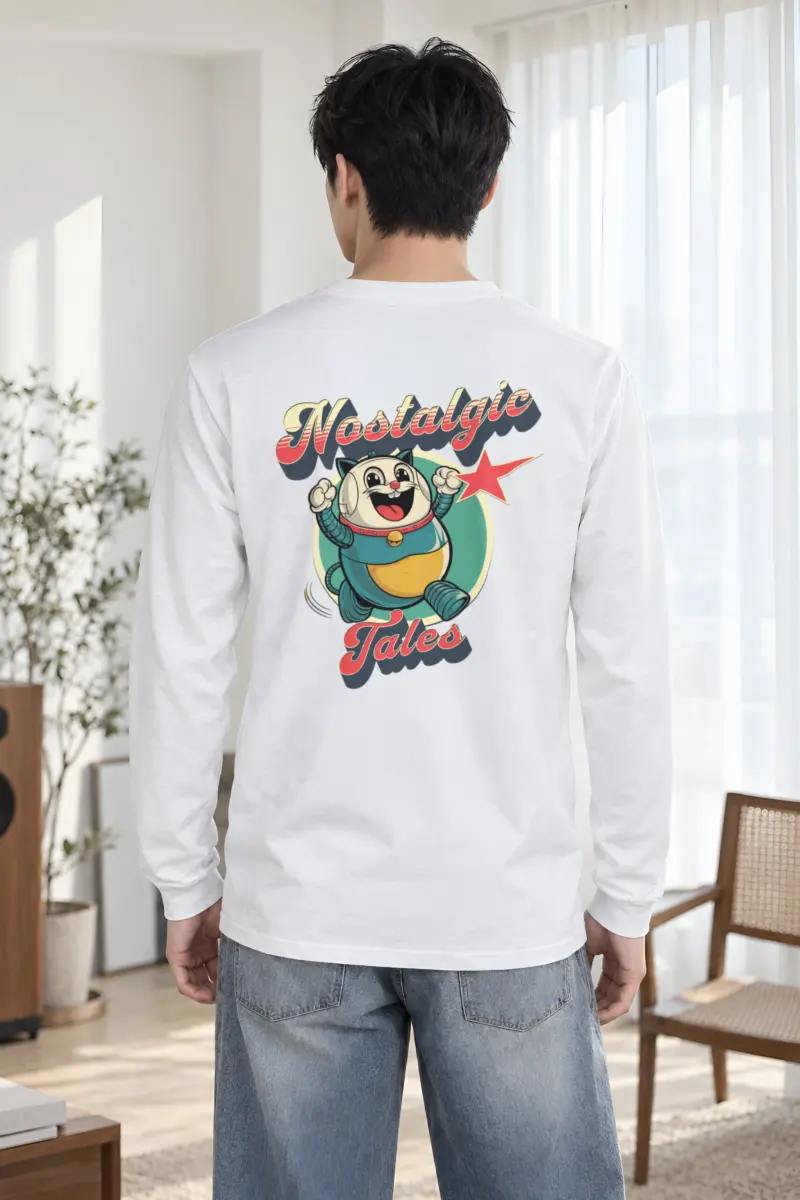 "Nostalgic Tales" Unisex Longsleeve T-shirt