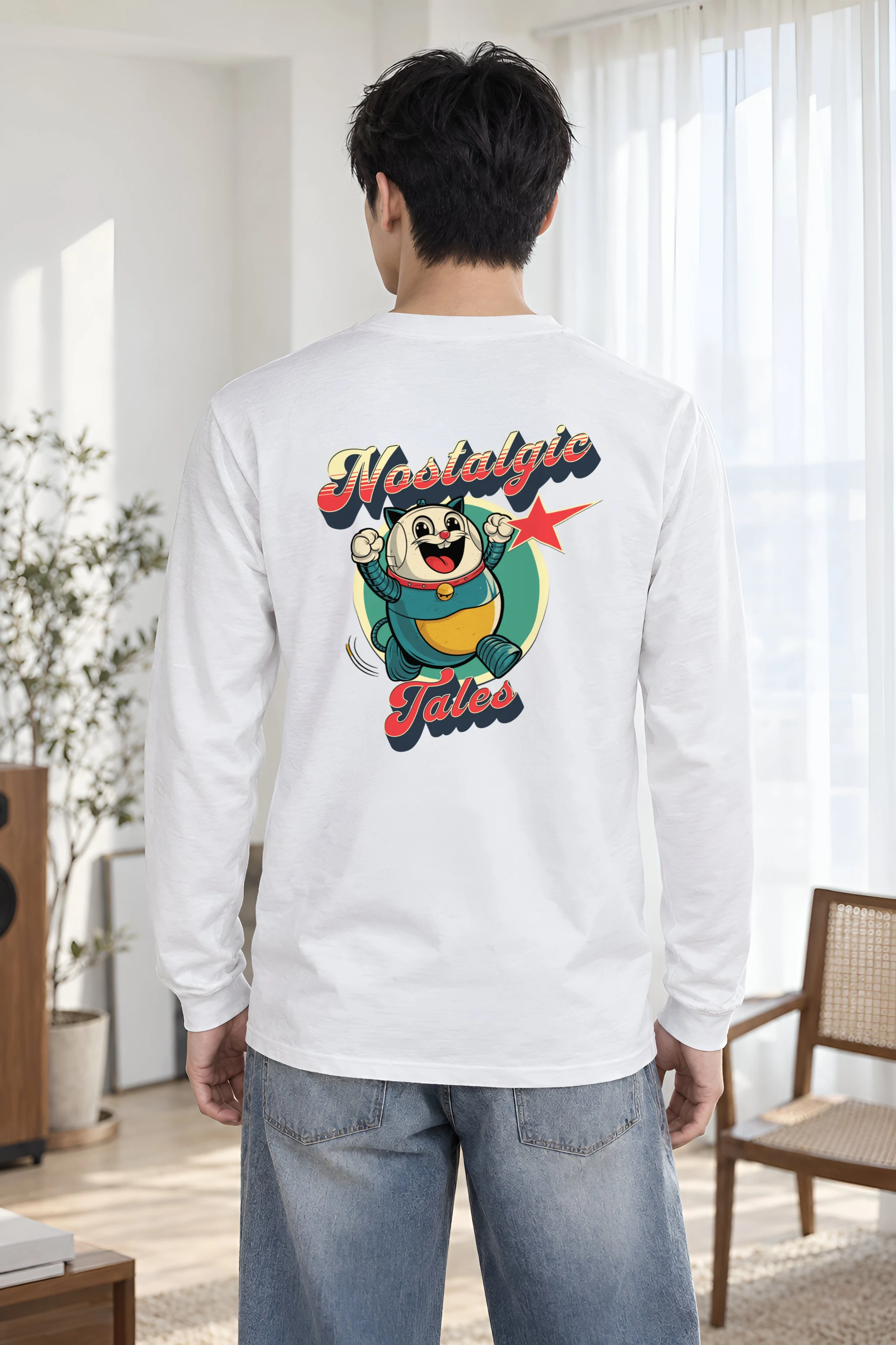 "Nostalgic Tales" Unisex Longsleeve T-shirt
