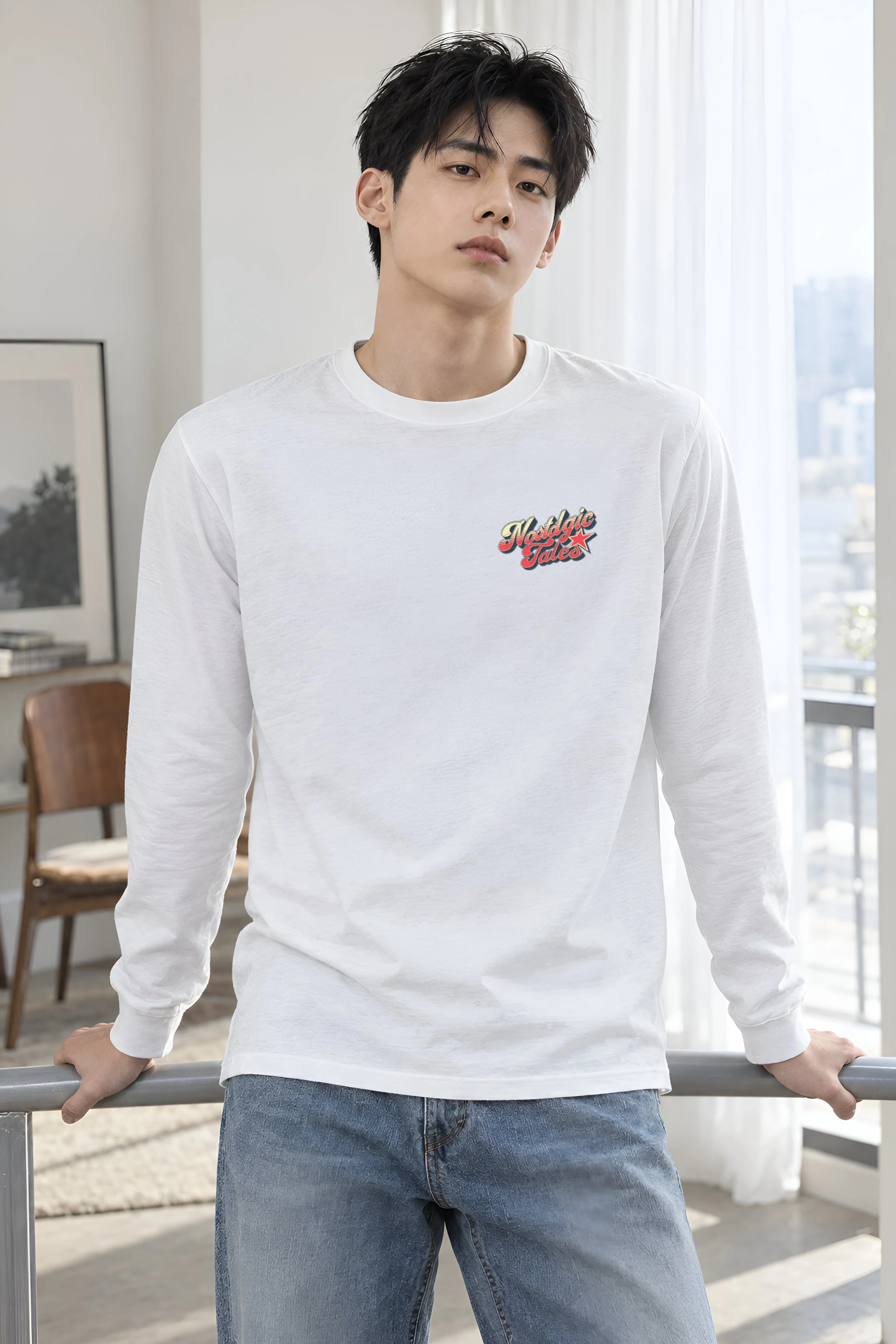 "Nostalgic Tales" Unisex Longsleeve T-shirt