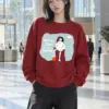 "Not a Care" Heavy Blend Unisex Crewneck Sweatshirt | Gildan 18000