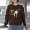 "Not a Care" Heavy Blend Unisex Crewneck Sweatshirt