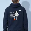 "Not a Care" Heavy Blend Unisex Pullover Hoodie