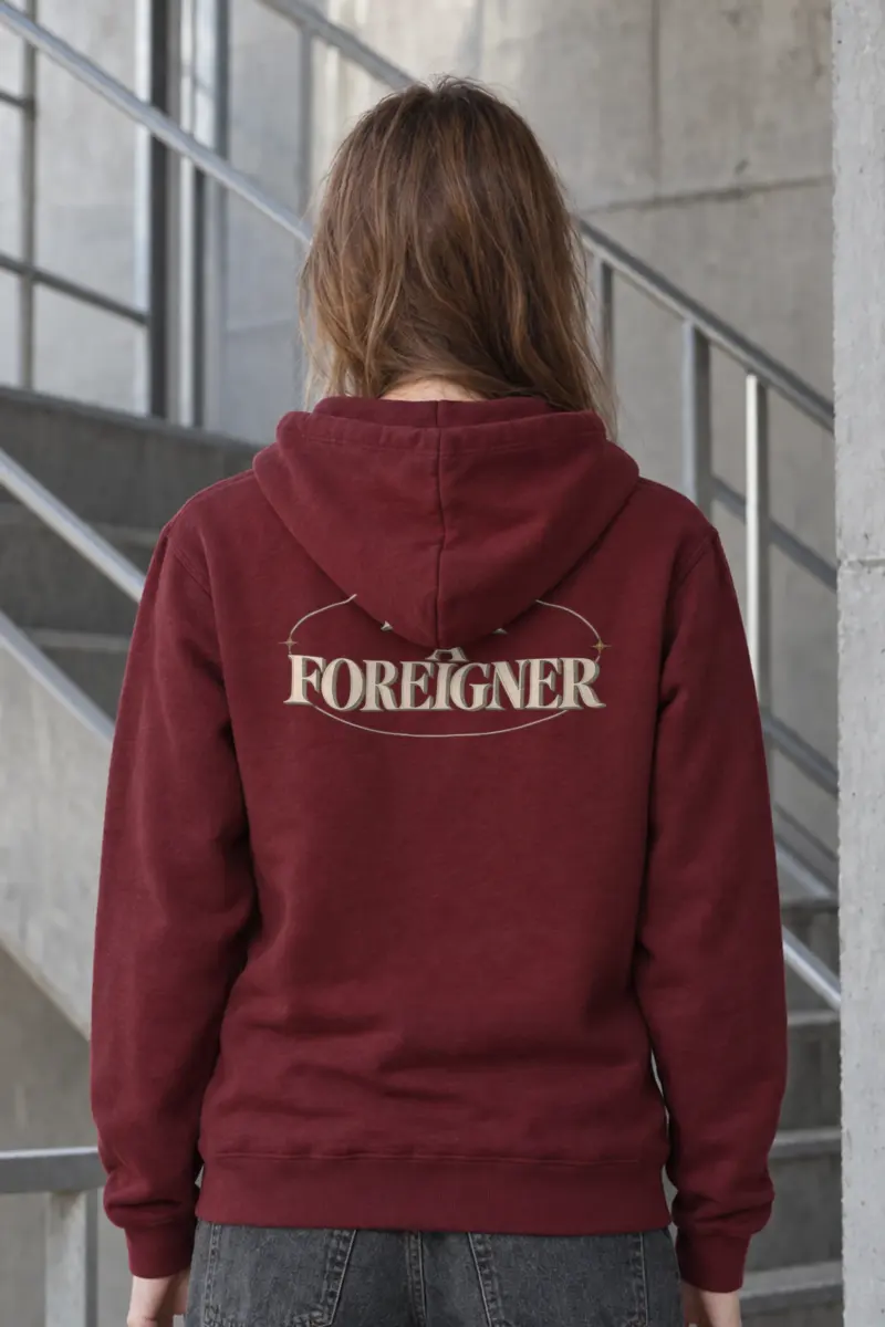"Not a Foreigner" Heavy Blend Unisex Pullover Hoodie