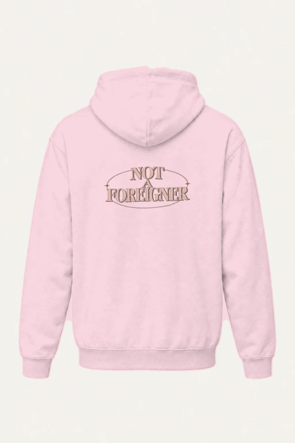 "Not a Foreigner" Heavy Blend Unisex Pullover Hoodie | Gildan 18500