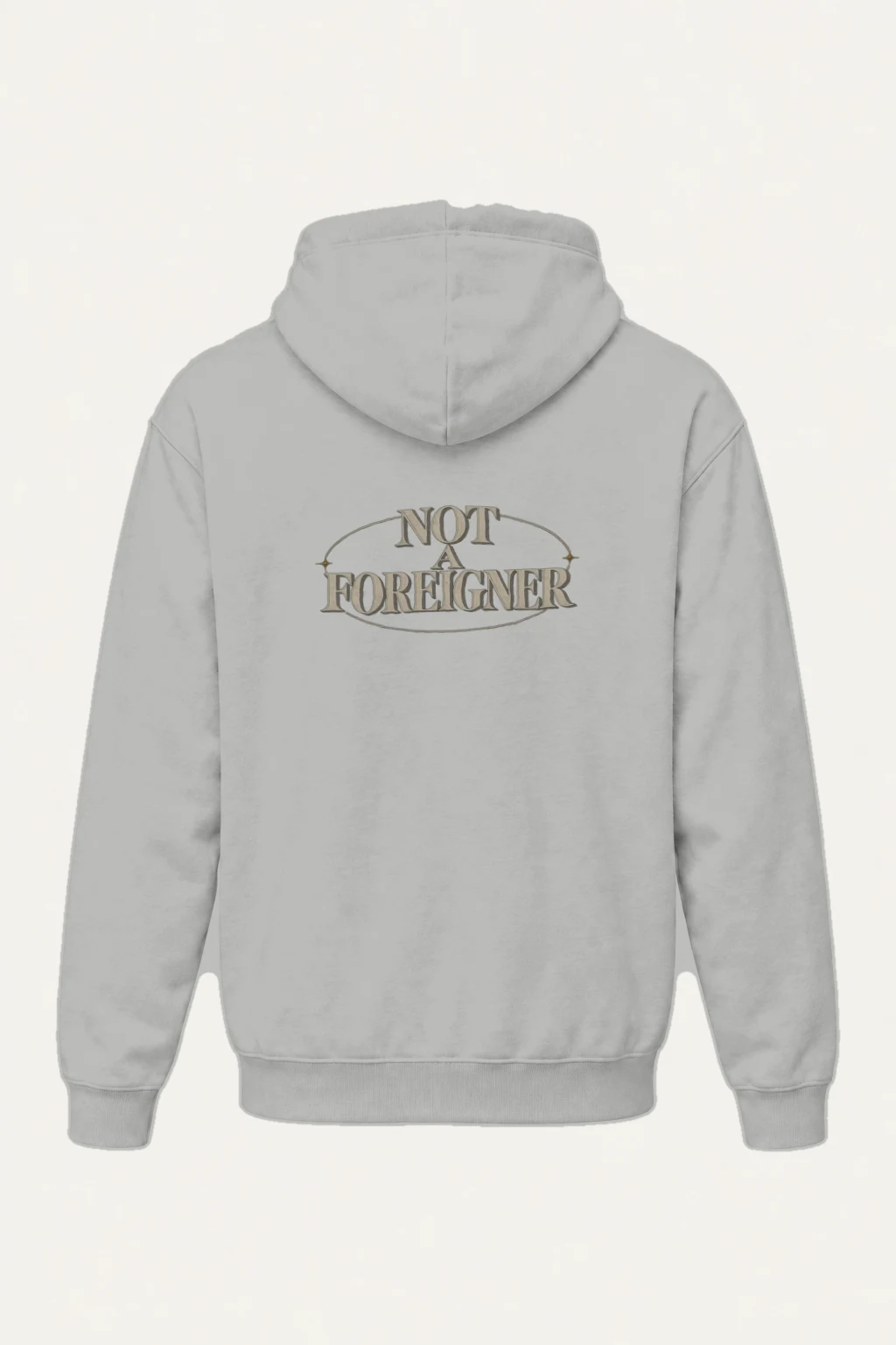 "Not a Foreigner" Heavy Blend Unisex Pullover Hoodie | Gildan 18500