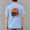 "Not All Battles Are Visible" Heavyweight Unisex Crewneck T-shirt