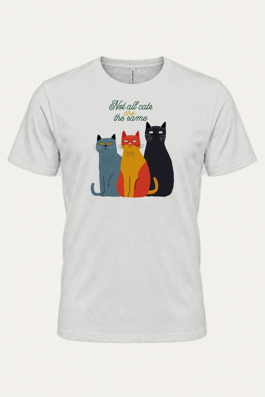 "Not All Cats" Heavyweight Unisex Crewneck T-shirt | Gildan 5000