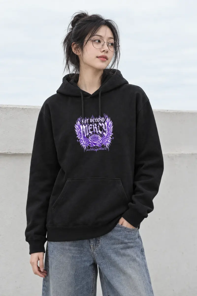 "Not Beyond Mercy" Heavy Blend Unisex Pullover Hoodie