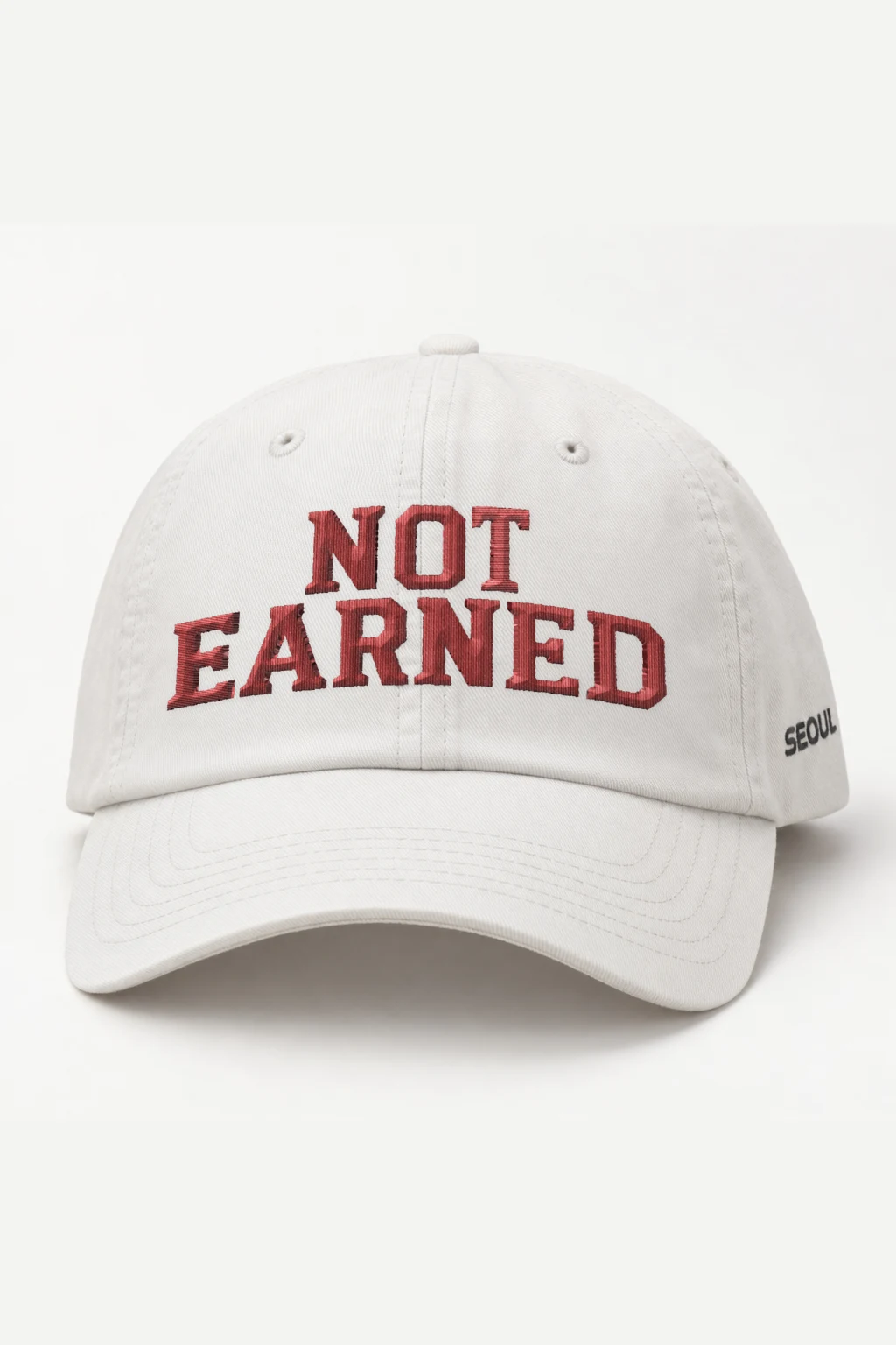 "Not Earned" Classic Dad Hat · Embroidered