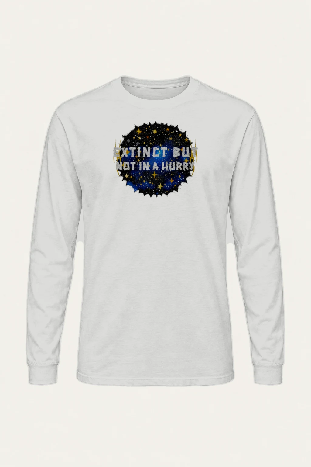 "Not In A Hurry" Unisex Longsleeve T-shirt | Gildan 2400