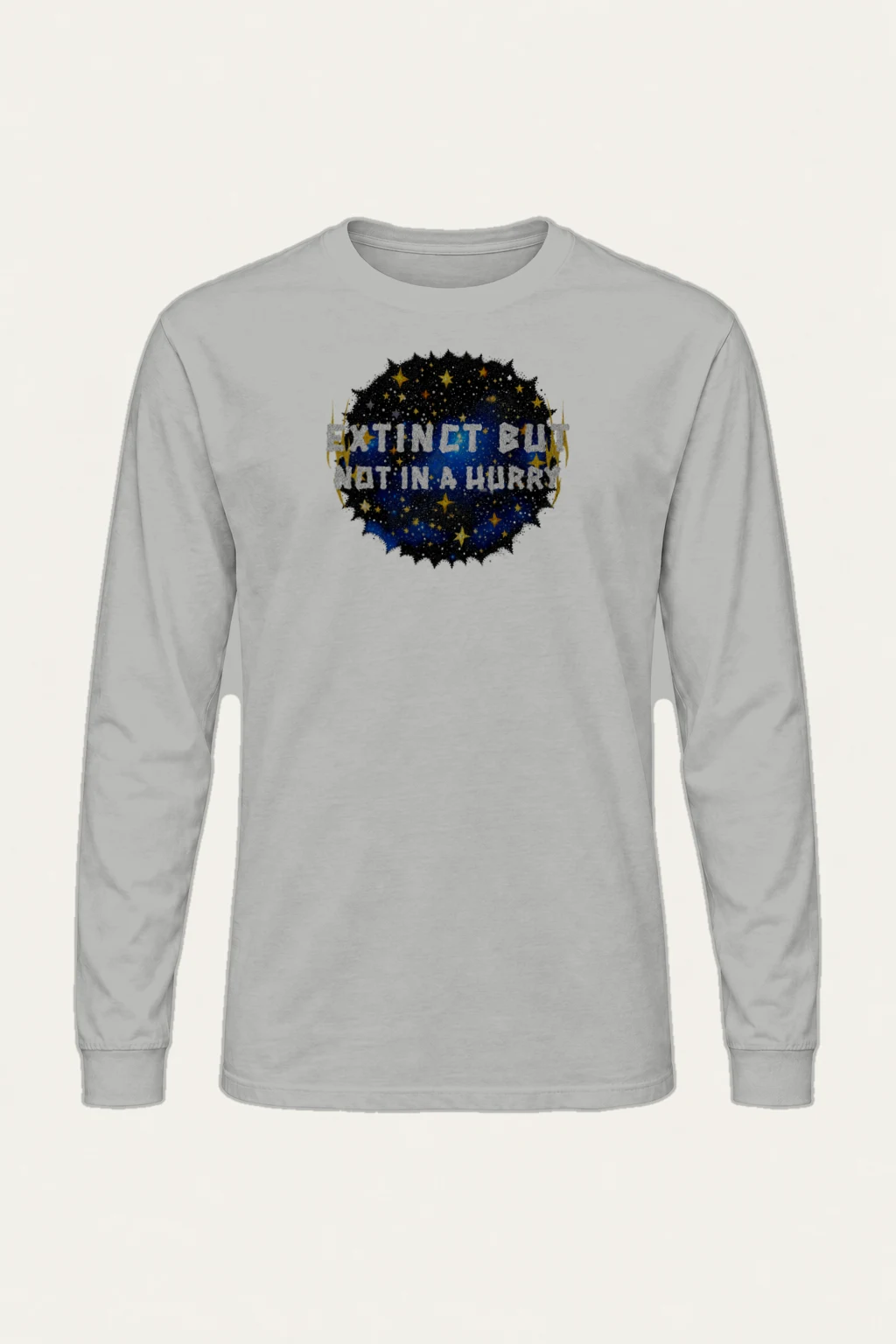 "Not In A Hurry" Unisex Longsleeve T-shirt | Gildan 2400