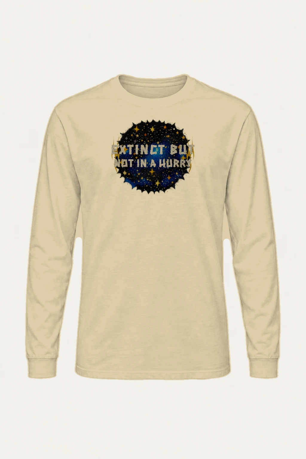 "Not In A Hurry" Unisex Longsleeve T-shirt | Gildan 2400