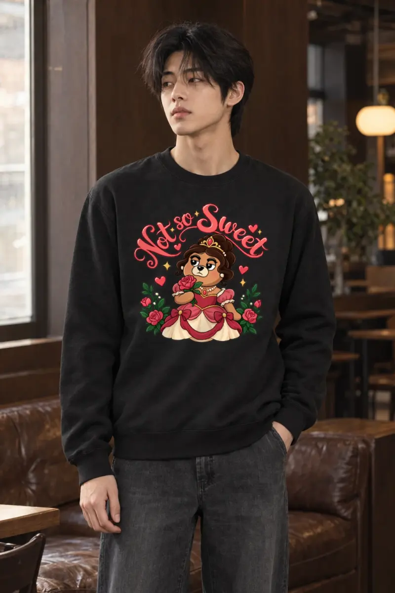 "Not So Sweet" Heavy Blend Unisex Crewneck Sweatshirt | Gildan 18000