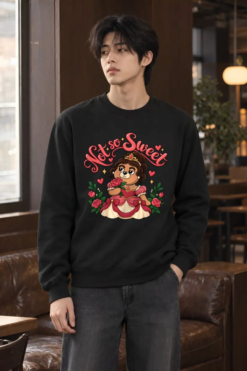 "Not So Sweet" Heavy Blend Unisex Crewneck Sweatshirt