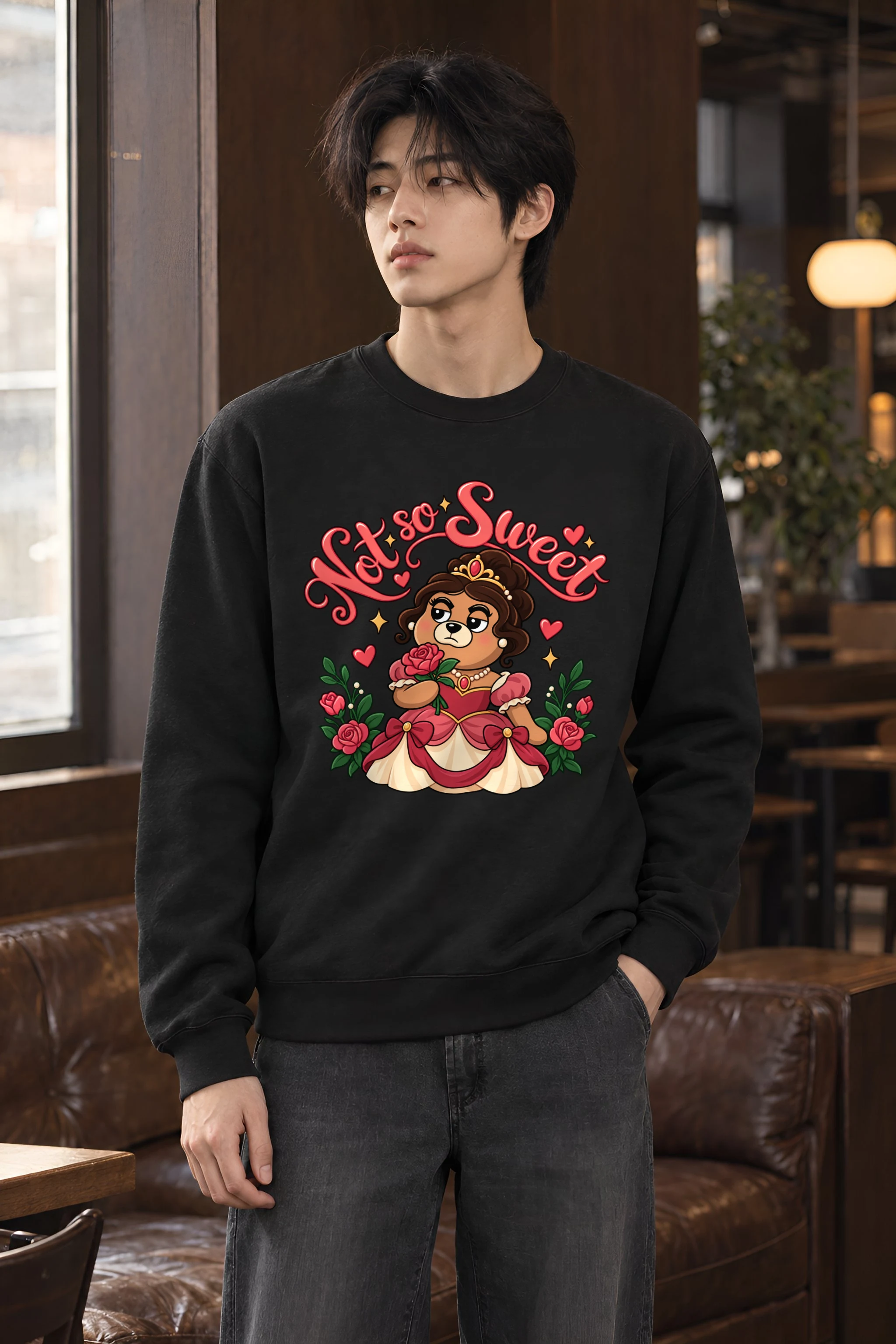 "Not So Sweet" Heavy Blend Unisex Crewneck Sweatshirt
