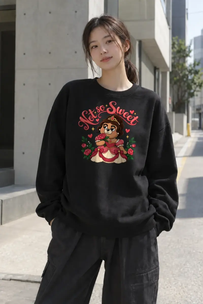 "Not So Sweet" Heavy Blend Unisex Crewneck Sweatshirt | Gildan 18000