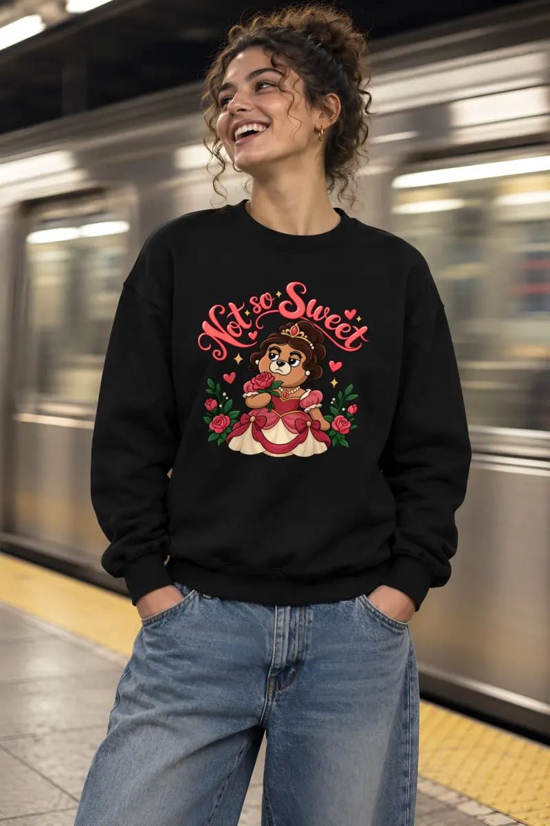 "Not So Sweet" Heavy Blend Unisex Crewneck Sweatshirt