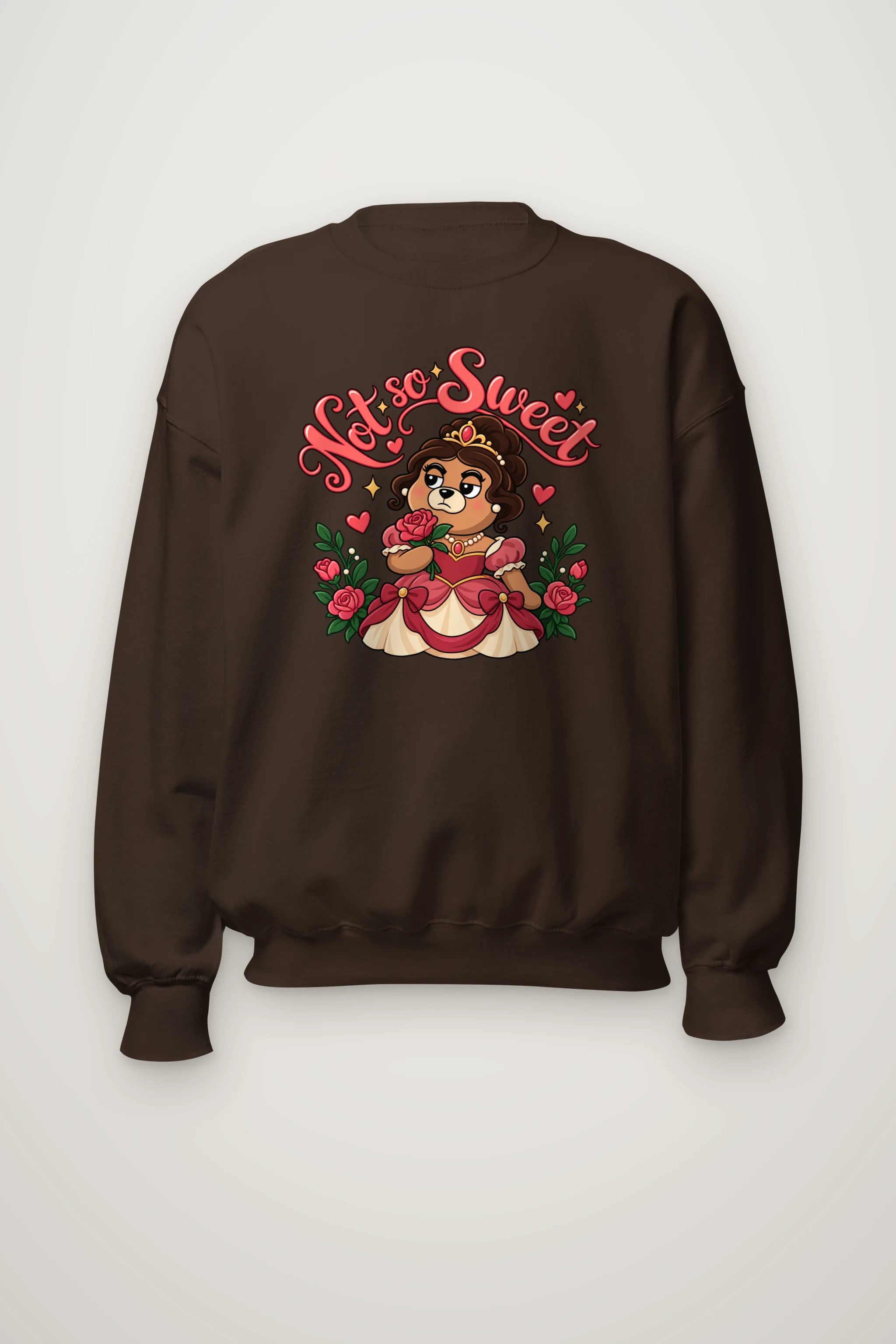 "Not So Sweet" Heavy Blend Unisex Crewneck Sweatshirt
