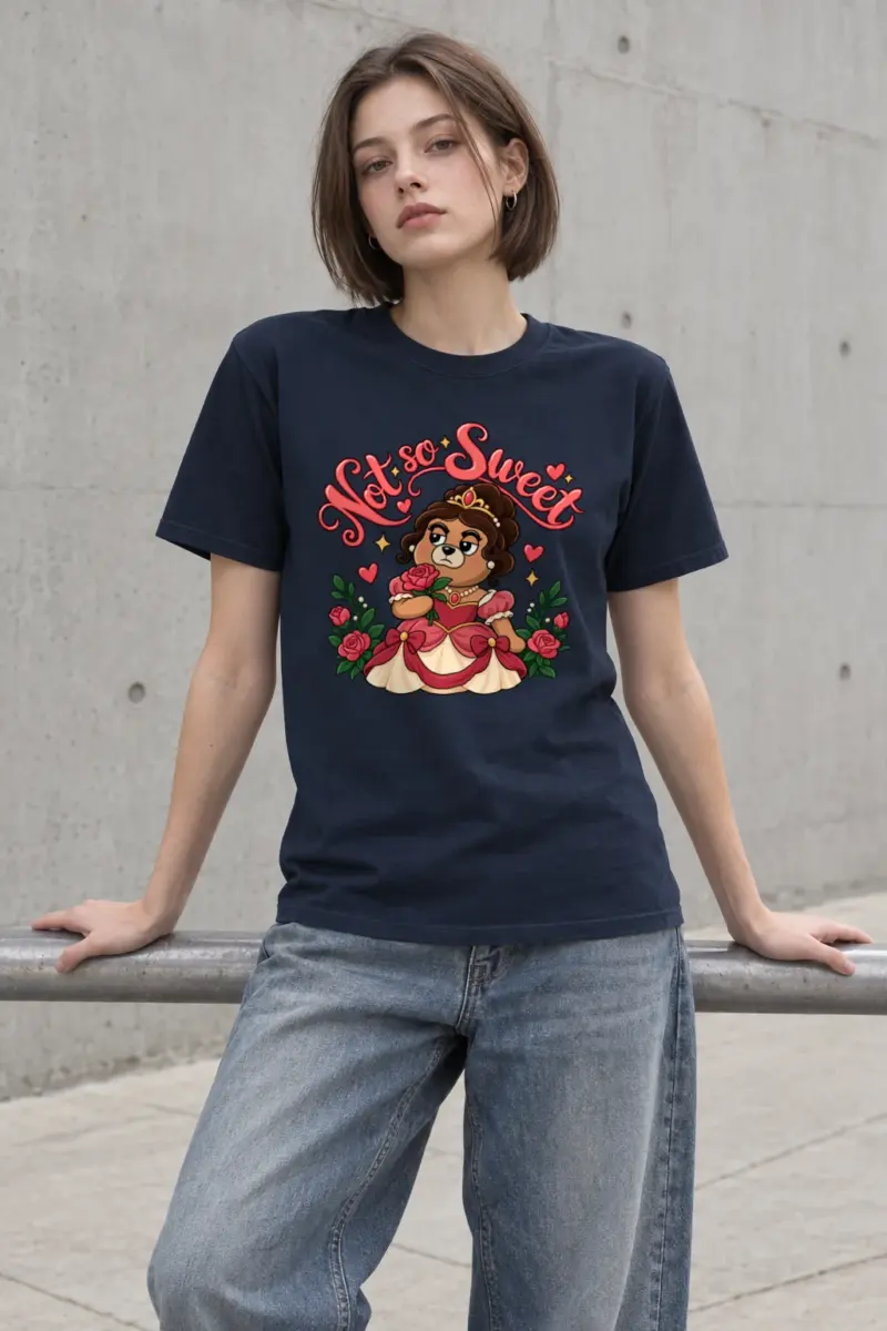 "Not So Sweet" Heavyweight Unisex Crewneck T-shirt