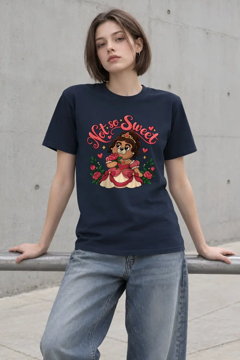 "Not So Sweet" Heavyweight Unisex Crewneck T-shirt