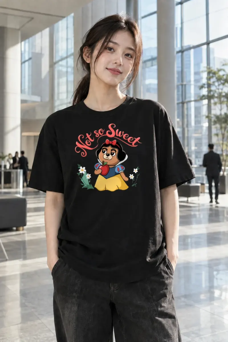“Not So Sweet” Heavyweight Unisex Crewneck T-shirt | Gildan 5000
