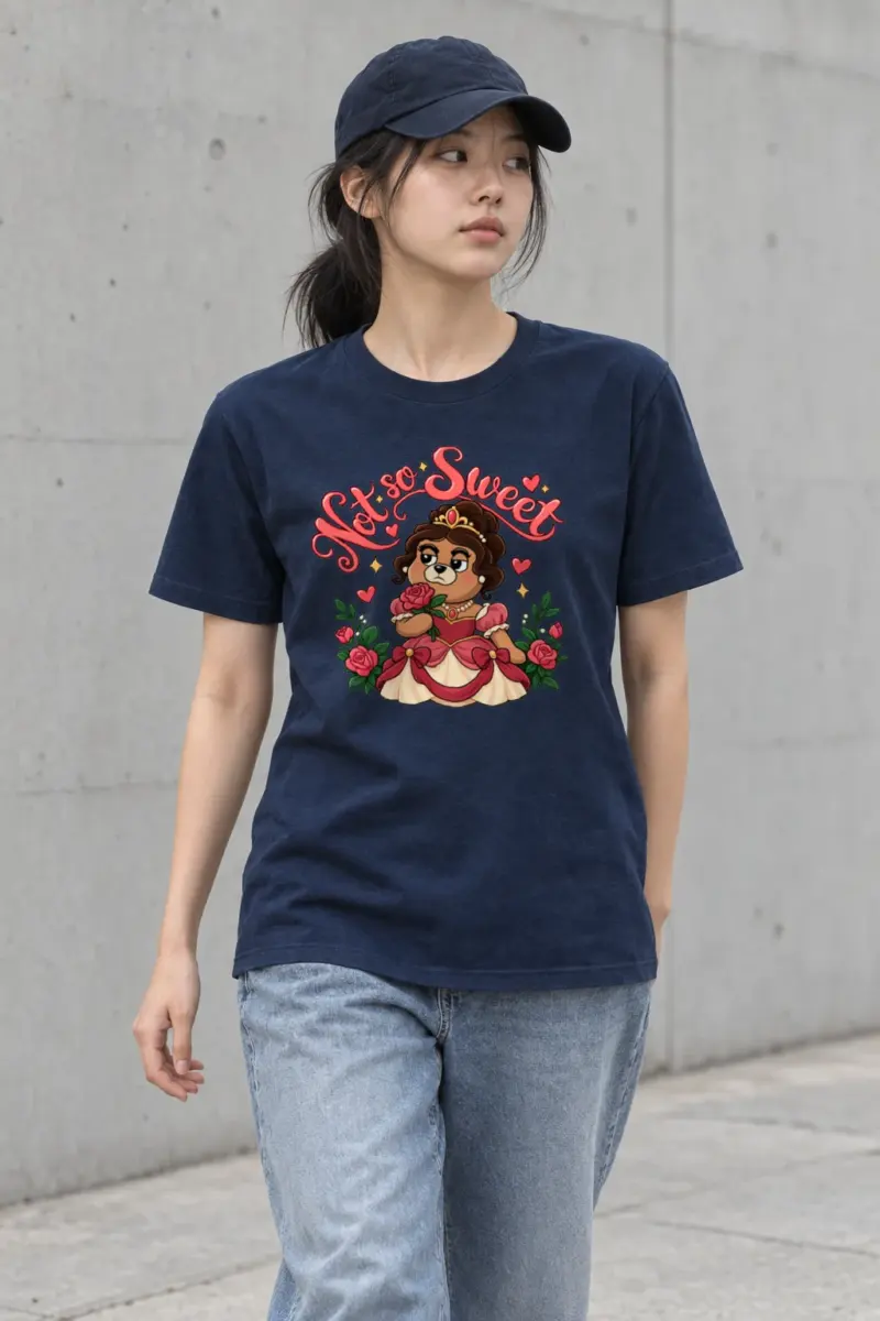 "Not So Sweet" Heavyweight Unisex Crewneck T-shirt
