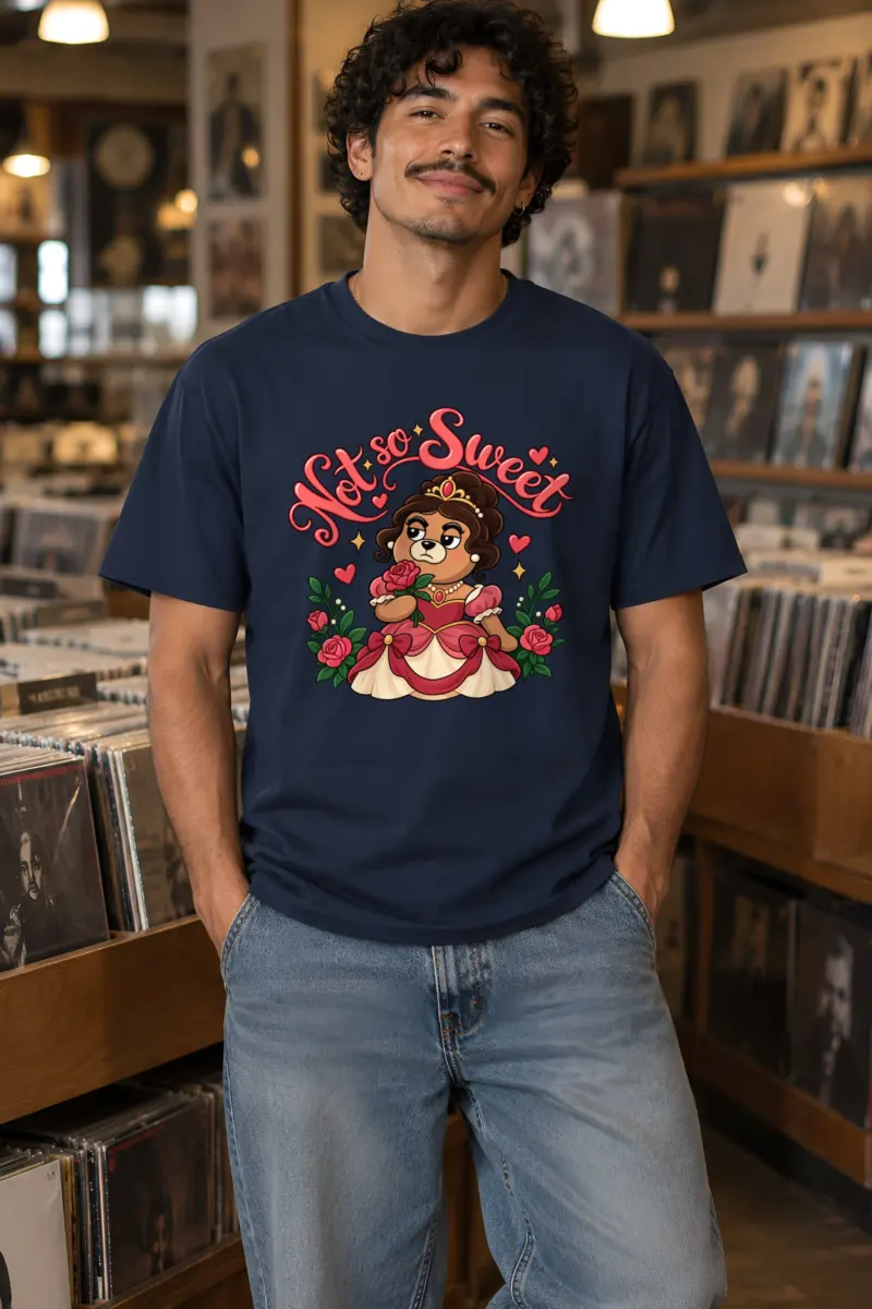 "Not So Sweet" Heavyweight Unisex Crewneck T-shirt