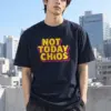 "Not Today Chaos" Heavyweight Unisex Crewneck T-shirt | Gildan 5000