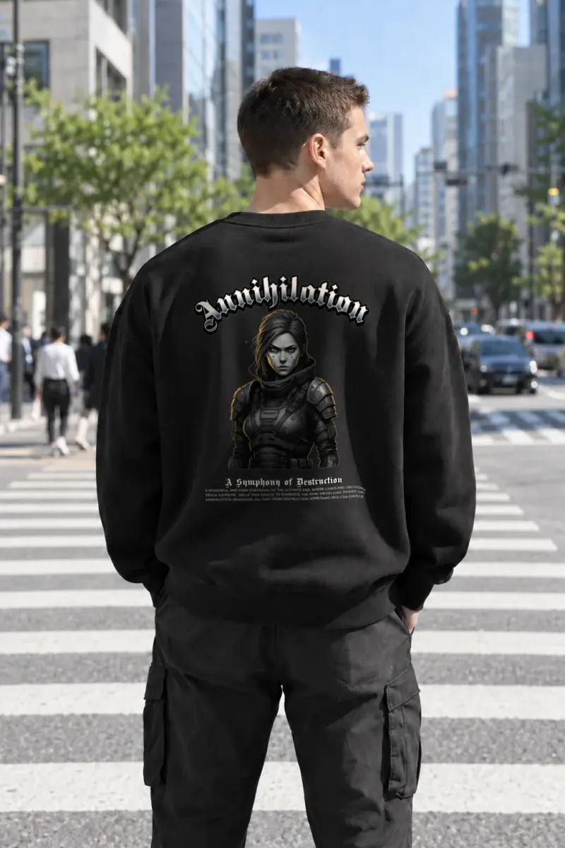 “Nothing Lasts” Heavy Blend Unisex Crewneck Sweatshirt | Gildan 18000