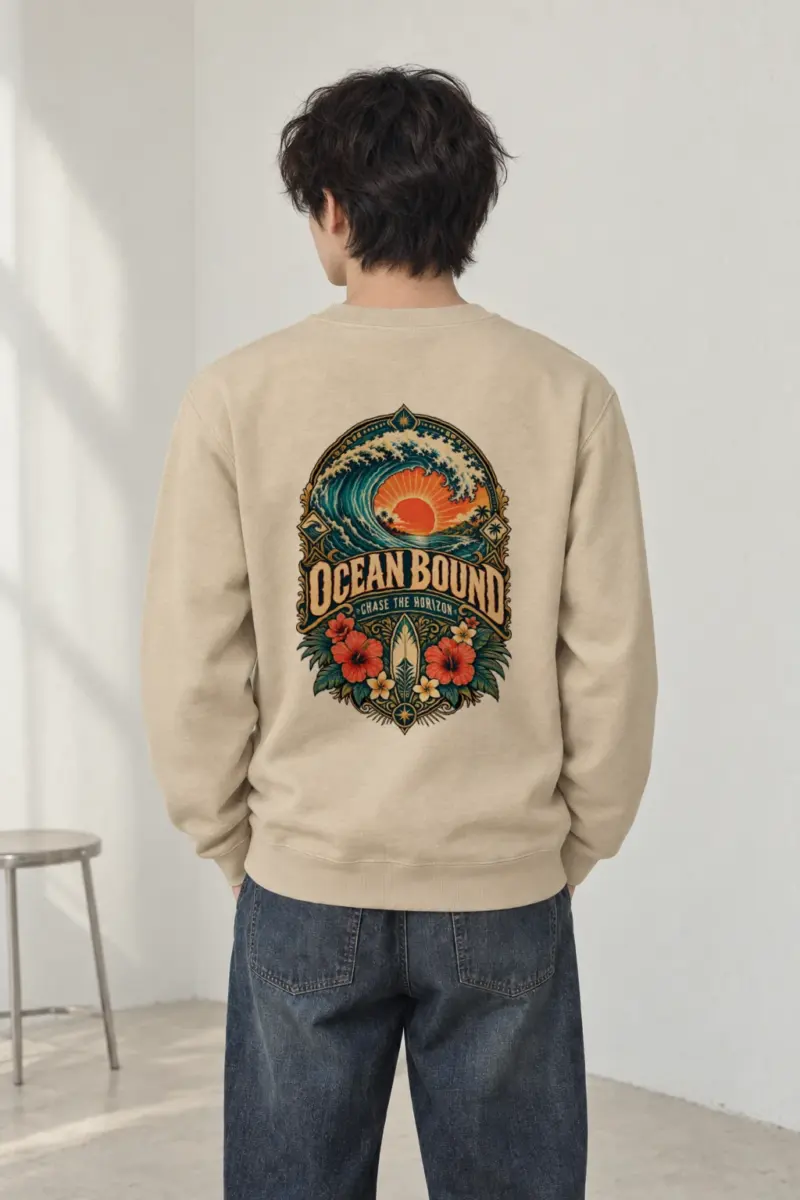 "Ocean Bound" Heavy Blend Unisex Crewneck Sweatshirt