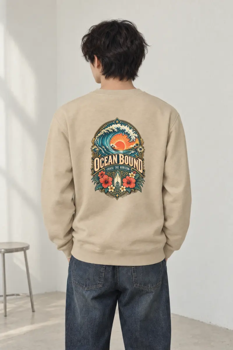 "Ocean Bound" Heavy Blend Unisex Crewneck Sweatshirt