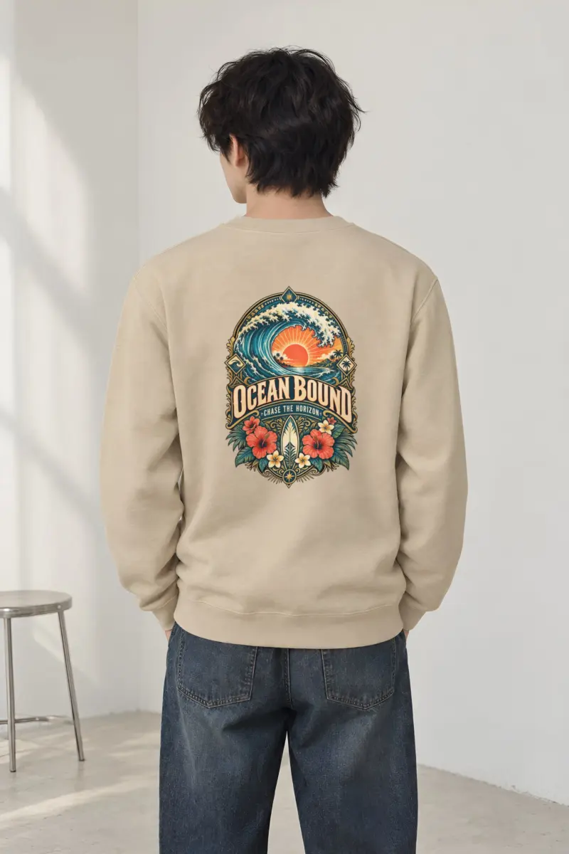 "Ocean Bound" Heavy Blend Unisex Crewneck Sweatshirt