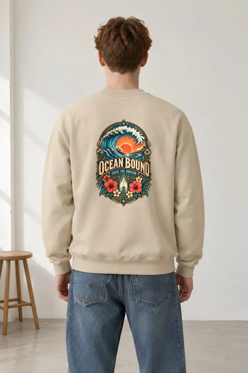 "Ocean Bound" Heavy Blend Unisex Crewneck Sweatshirt