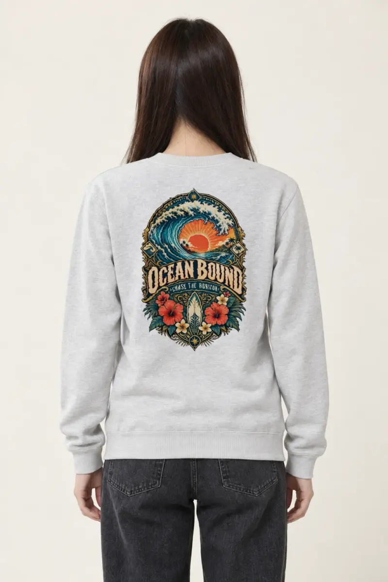 "Ocean Bound" Heavy Blend Unisex Crewneck Sweatshirt