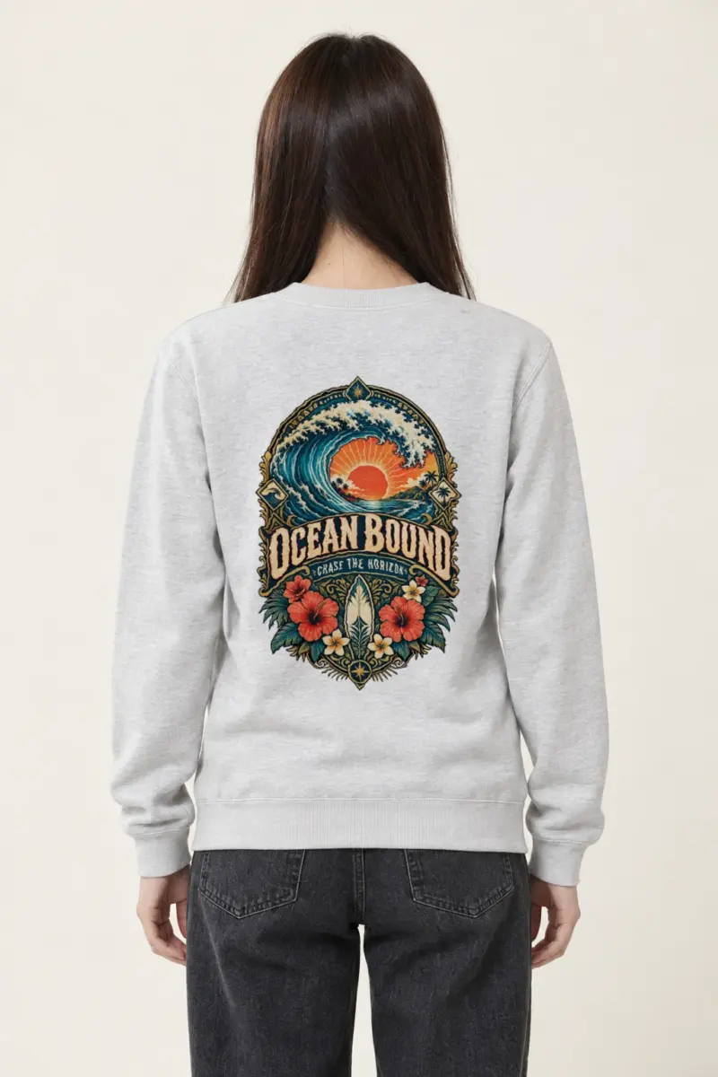 "Ocean Bound" Heavy Blend Unisex Crewneck Sweatshirt