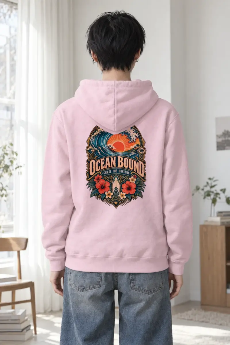 "Ocean Bound" Heavy Blend Unisex Pullover Hoodie