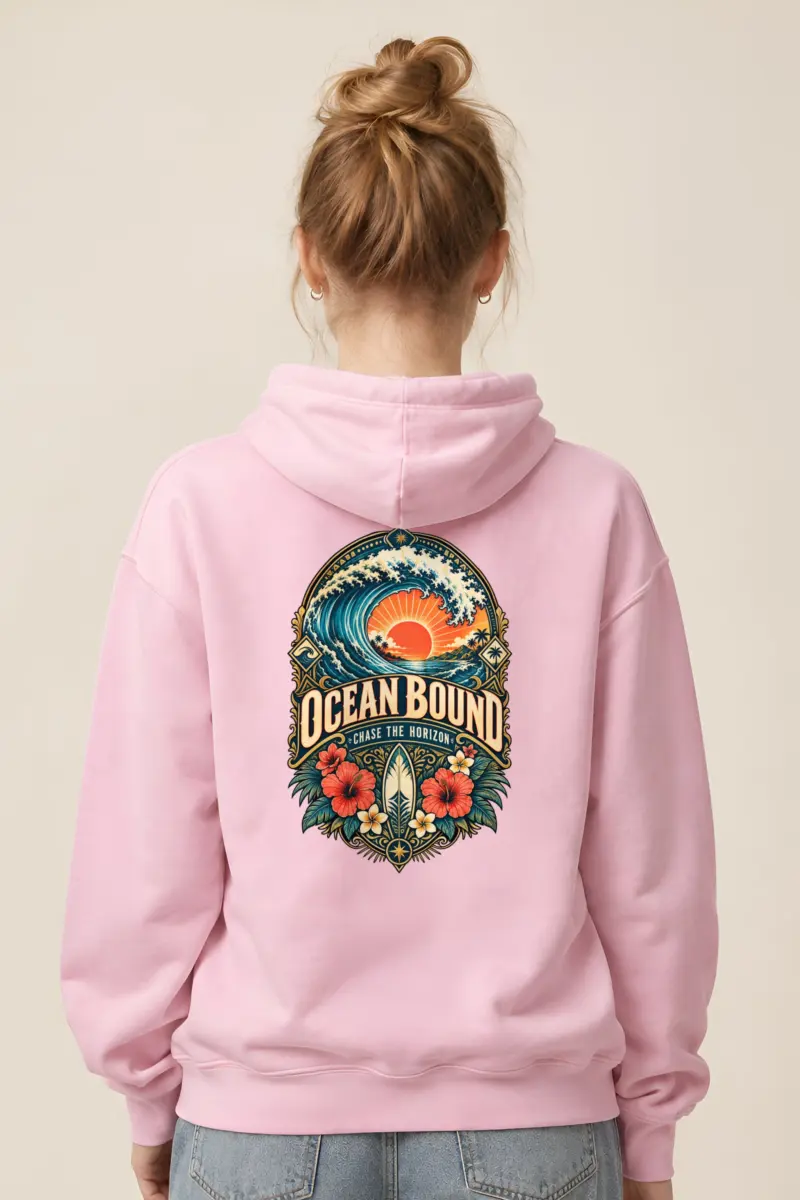 "Ocean Bound" Heavy Blend Unisex Pullover Hoodie