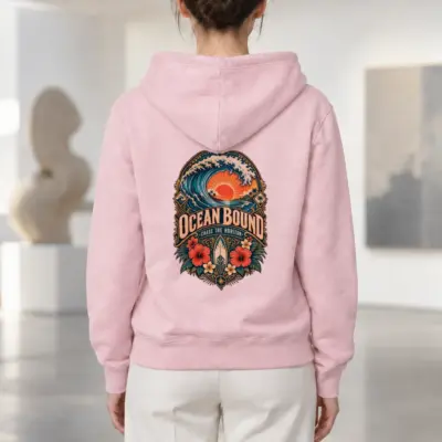 "Ocean Bound" Heavy Blend Unisex Pullover Hoodie | Gildan 18500