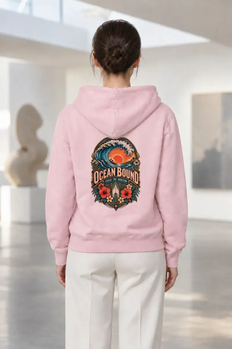 "Ocean Bound" Heavy Blend Unisex Pullover Hoodie | Gildan 18500