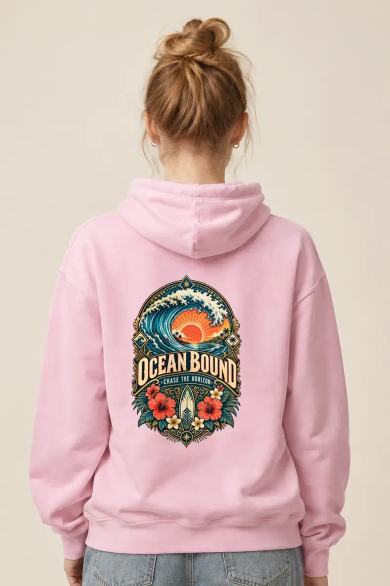 "Ocean Bound" Heavy Blend Unisex Pullover Hoodie